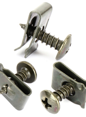 摩托车电动车外壳板件螺丝 防锈自攻螺丝卡片自攻螺丝夹片4.84.2