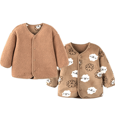 迷你巴拉巴拉外套双面穿