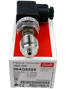 极速原装danfgoss丹佛斯MBS1900 064G6599压力传感器变送器全新0-