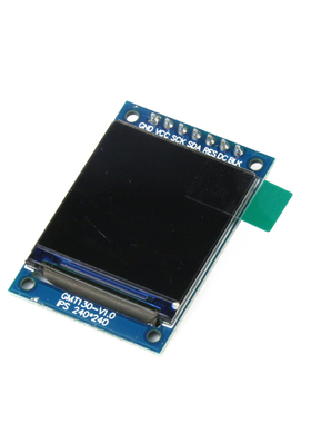极速1.3寸彩色液晶屏TFT显示屏st7789模块ipNs高清显示器 SPI接口