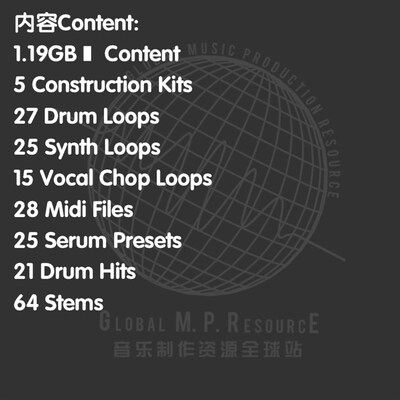 极速S107d Slap House Vol.1 (HighLife Samples)采样音乐制作音