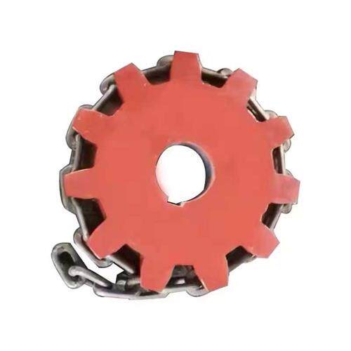 新品链条链轮工h业斗式提升机输送机链轮铸造单双排链轮齿轮刮粪
