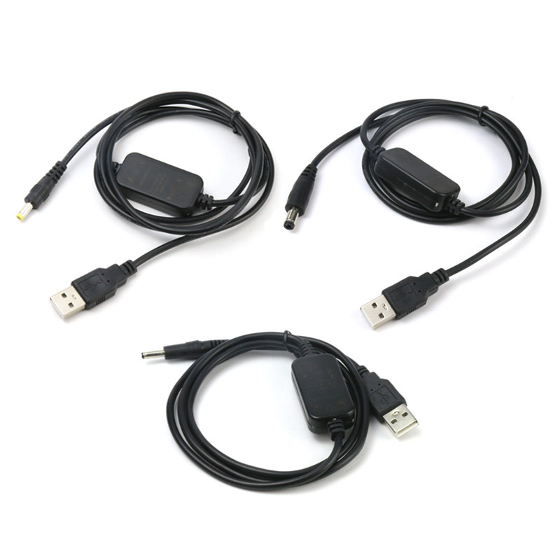 极速USbB升压线充电器电源5V转12V 路由器天猫小度精灵在家智能音