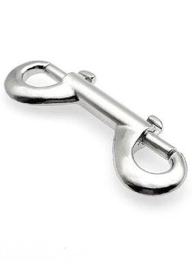 极速8pcs Pet Collar Hanging BAasket Chain Zinc Alloy Double