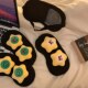 极速搞怪卡通星星眼罩女遮光睡眠专用白天午休睡觉眼睛Y罩学生可