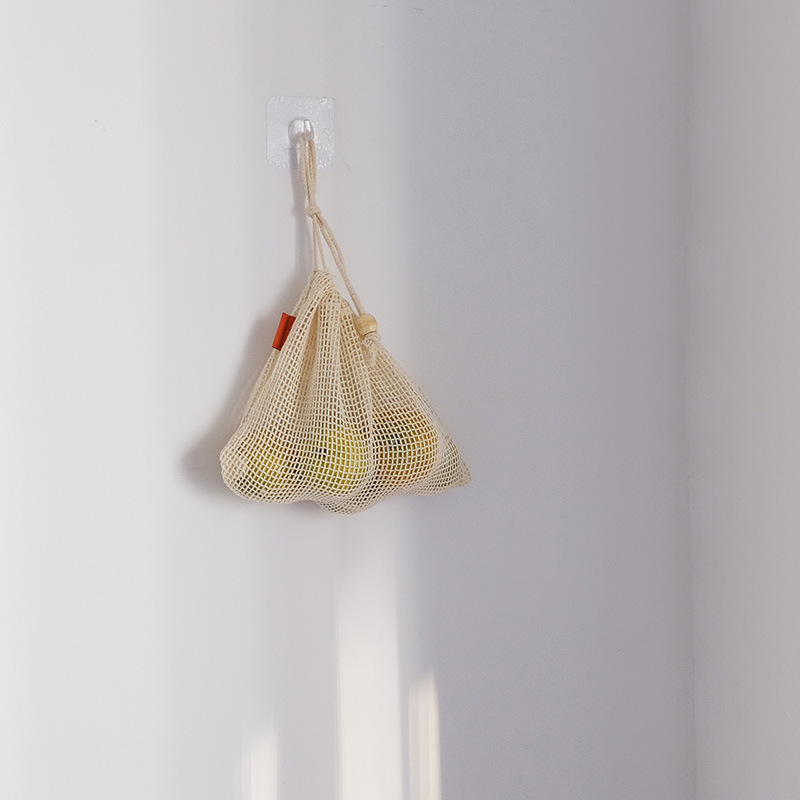 ?RP4TRP4T  有机环保饭盒袋子手提午餐袋便当袋 抽绳束口网兜