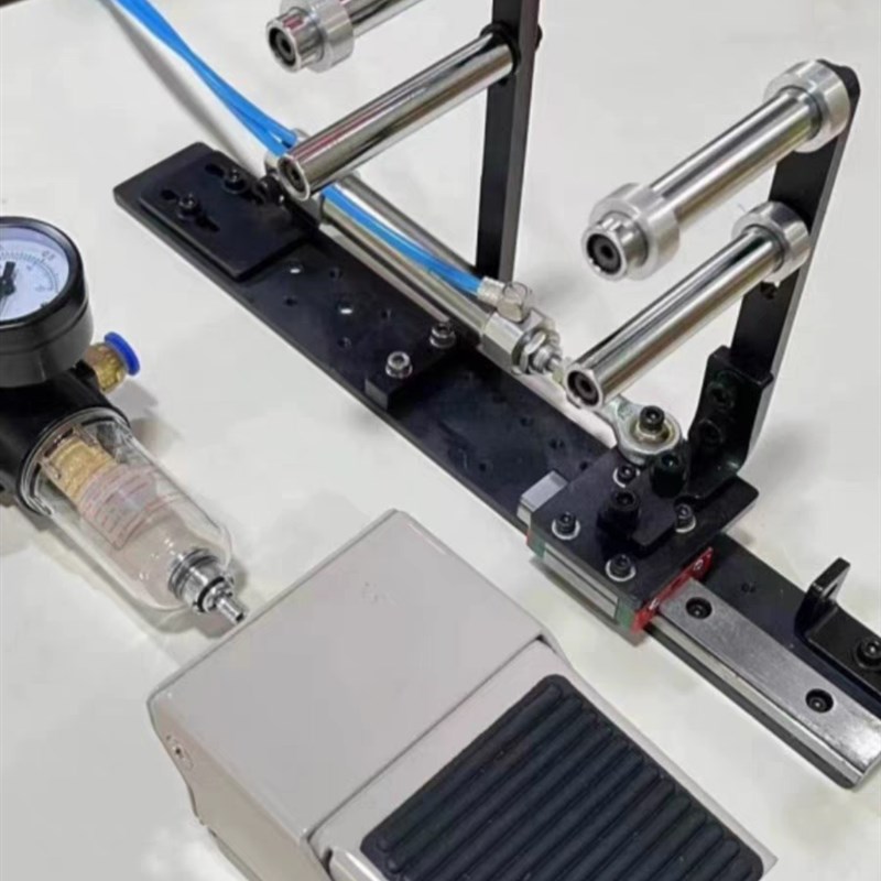 小嘴平车撑开架平缝机袖口脚口拉H松紧启气动撑开架差动平车