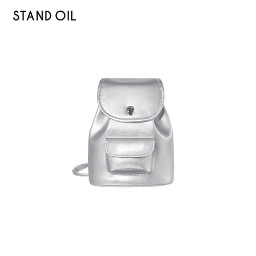 韩国standoil包包官方正品Ditto Backpack光泽背包斜跨包双肩包女