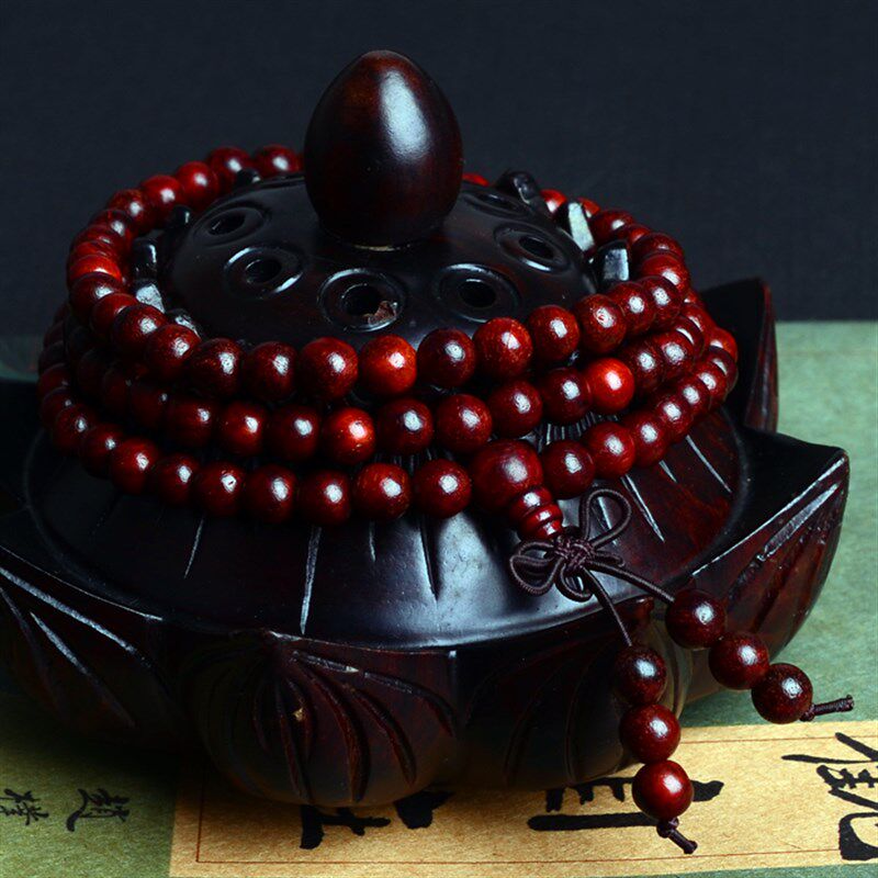 极速小叶紫檀木佛珠手链108颗念珠Y男女款手串