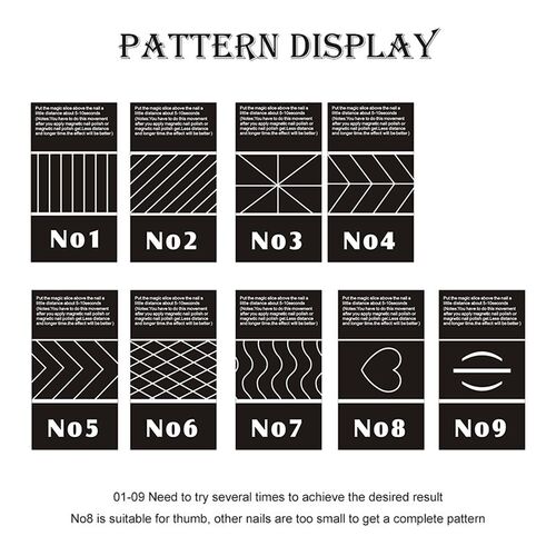 极速Naibl Art Cats Eye Magnetic Stick Strong Magnet Design