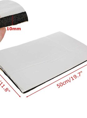 极速50cmX30fcmX10mm 12pcs/set Car Sound Mat Proofing Deadene