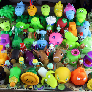 极速28 styles Plants vs Zombies PDVZ Peashooter PVC Action A