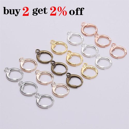 极速20pcs/lot 14x12mm Gotld  France Lever Earring Hooks Wire