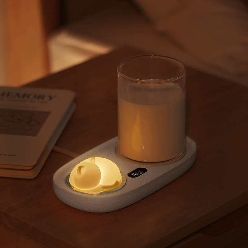 极速厂促猫咪暖杯垫家用办v公暖杯恒温热奶神器水杯热垫牛奶加热