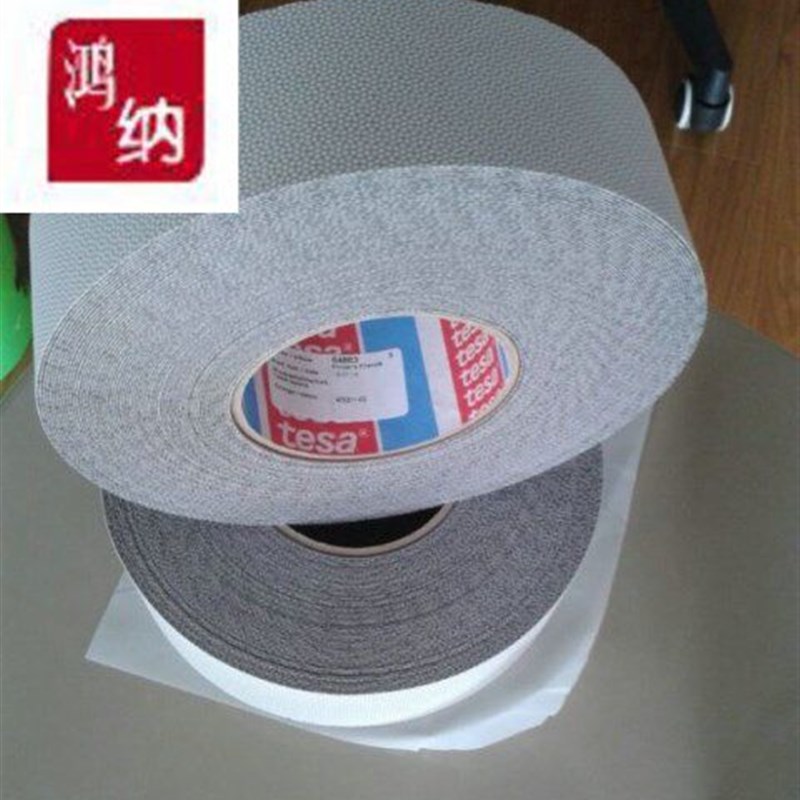 速发分条复卷印刷机用防滑防粘鸡皮胶带 黑色三角输送带不粘胶皮