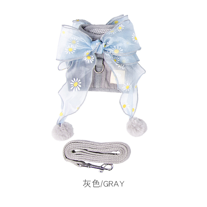 速发bow pet chest strap a du-pure dog tractio rope