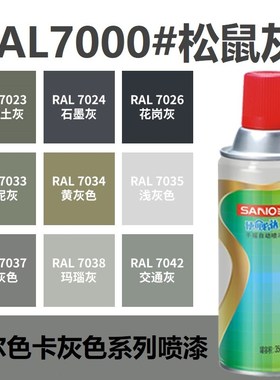 速发三和喷漆R7000松鼠灰 浅705r白色702/00信号灰色自动喷漆