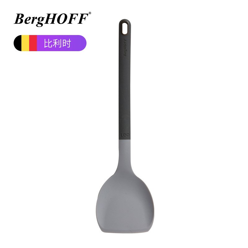 速发B耐rg锅off贝高福Leo 不伤锅硅胶锅铲不粘H专用家用炒菜铲子e