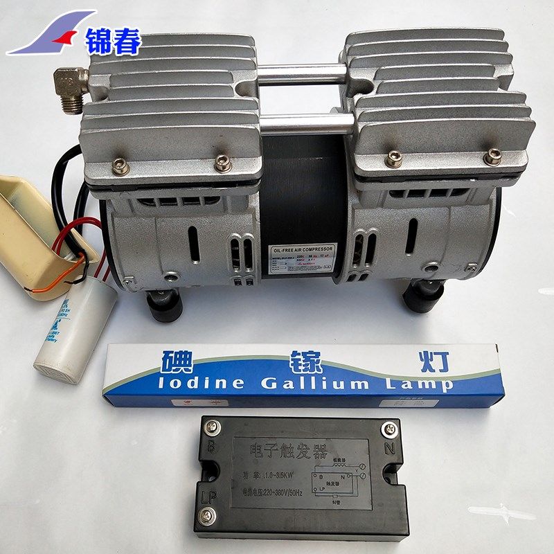 速发新品适用丝网晒版机真空泵无油空压网版印刷曝L光机空气压缩