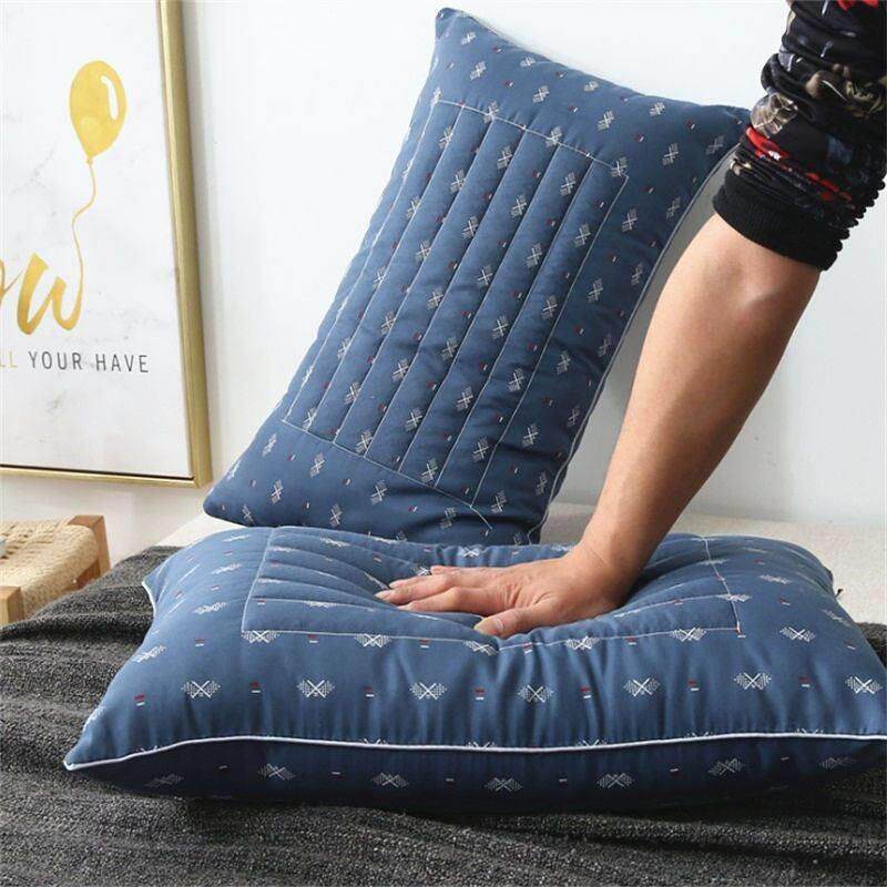 极速荞麦枕头高枕不塌陷不变形硬枕E防打呼噜止鼾枕头偏硬枕芯高