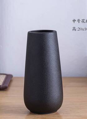 极速花瓶北欧干花装饰花摆件陶z瓷客厅创意插花白色瓷瓶简约餐桌
