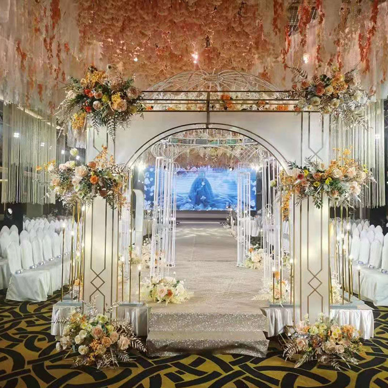 速发婚庆道具阳光板铁艺水晶拱门背景装饰屏风仪式喜亭婚礼舞台布,节庆用品/礼品,拱门,淘宝优惠券,粉丝福利购,淘宝优惠卷