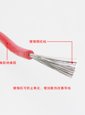 极速AGG直流高温硅j胶高压线电线51015253040KV0.51.01.52.5平方