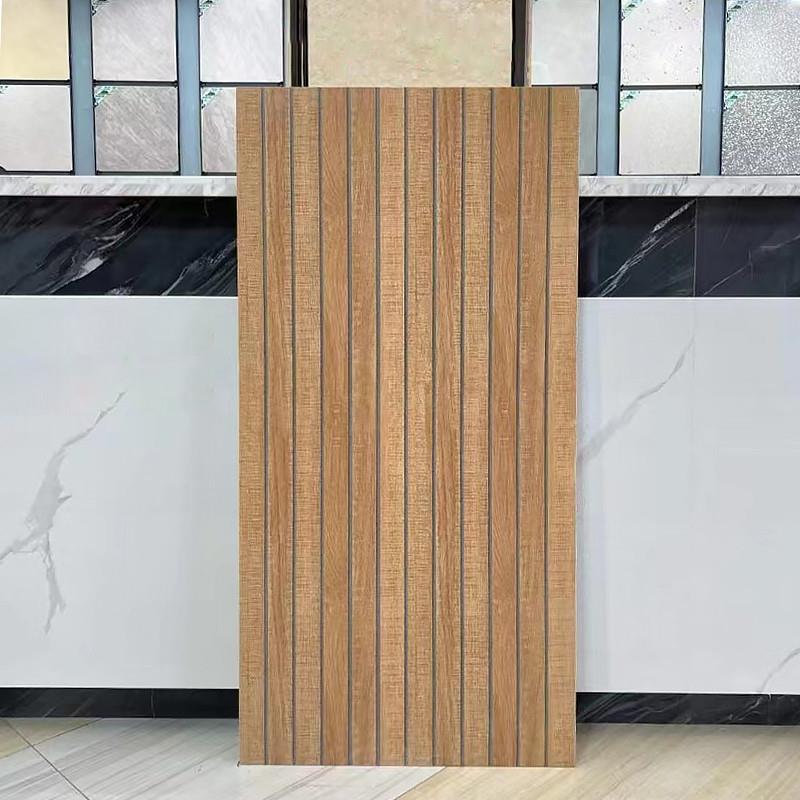 极速仿实木别墅露台阳台庭院地v砖客厅卧室瓷砖防滑仿古600X1200