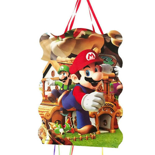 新品Super Mario Theme Party Decoration Tableware PaYper Cup