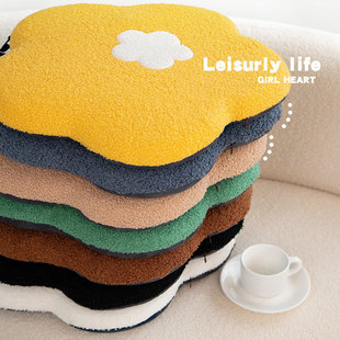 极速花朵坐垫蒲团椅子懒人坐墩卧室地毯I上凳子屁垫飘窗榻榻米冬