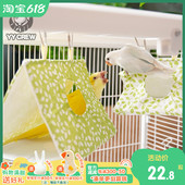 鹦鹉k三角鸟窝纯棉秋千吊床虎皮玄凤牡丹小鸟用品四季 新品 鹦鹦队
