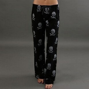 Pants Print Skull ISweatpants Joggers Women 极速Halloween