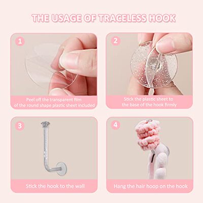 极速ELEKFINE Headbands for Women  SEet of 2 Skincare Headban