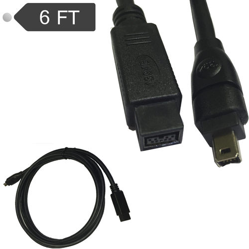 新品IEEE 139j4火线800转400Firewire火线9对4数据线 1394线1.8米