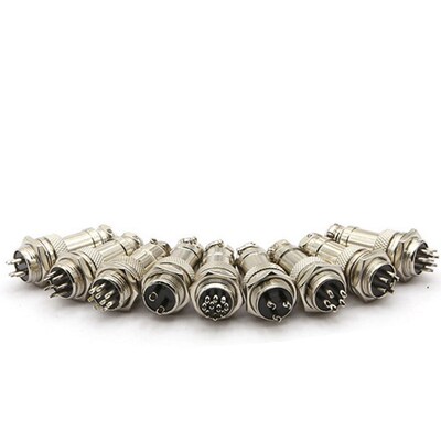 极速1Pc GX16-2/3/4/5/6/7/v8/9/10 Pins Waterproof Metal Aviat