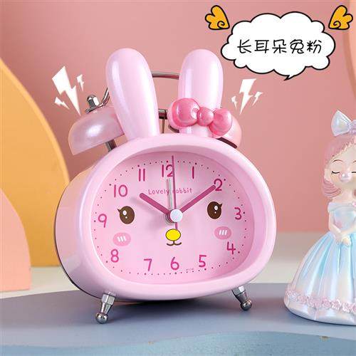 极速儿童小闹钟女孩静音男孩桌面起牀神器钟M表学生用专用学习时,居家布艺,床边毯,淘宝优惠券,粉丝福利购,淘宝优惠卷