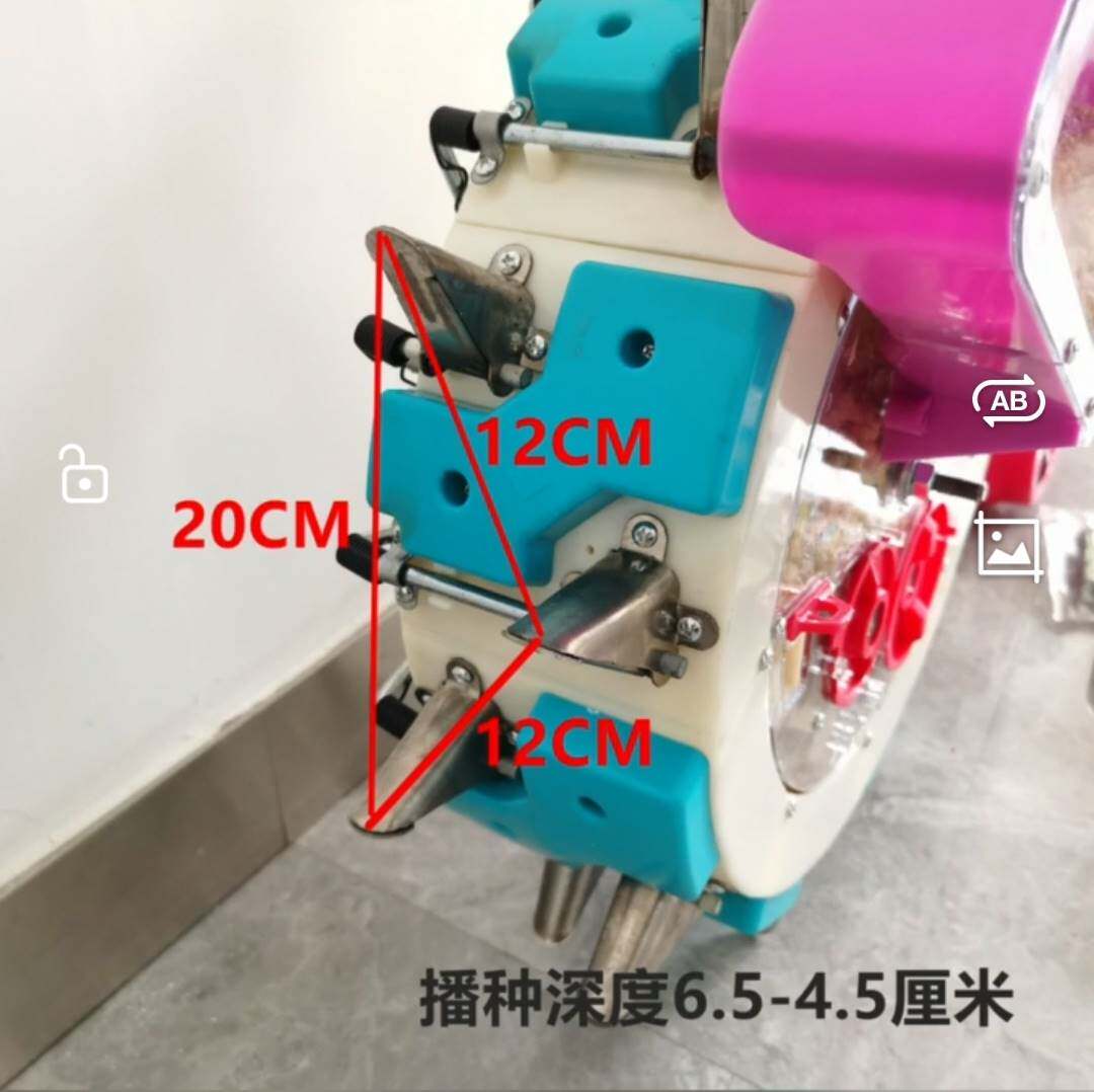 极速新款手推式黄豆大豆r播种机播种器东北大豆柺子苗双行大豆专