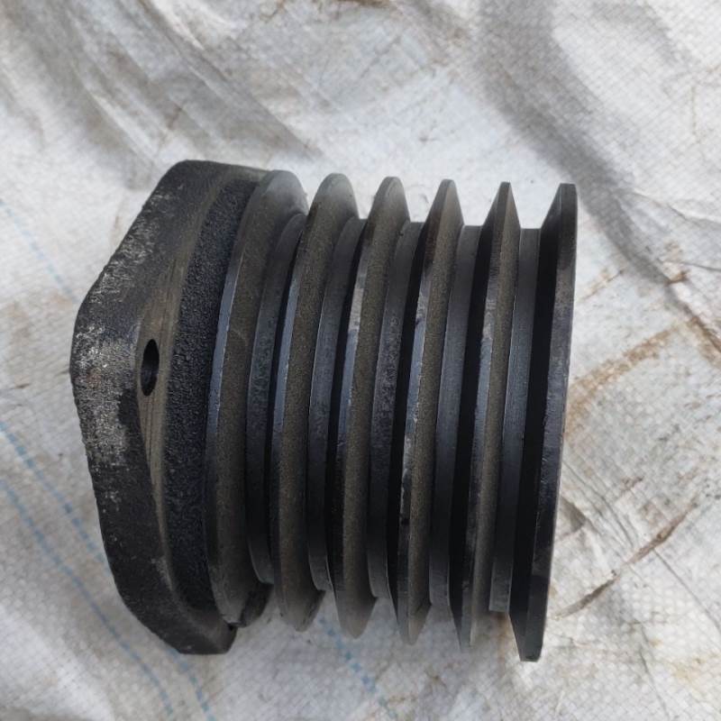 极速。农用d三轮车拖拉机配件柴油机皮带皮轮4槽5槽带轮加大轮