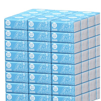 极速40Packs Facikal Tissue Napkin Paper 3 Ply Scentless 100