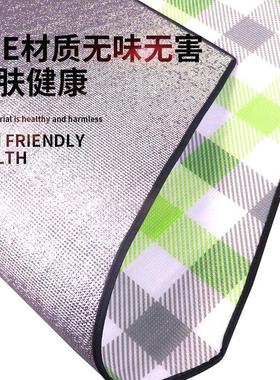 极速六角帐篷户内垫防o垫潮铝营膜加厚外露野餐垫子07698睡垫铝箔