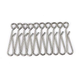 Fishing Snap Hanging Fish BarrMel Fishhooks Swivel 極速50pcs