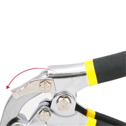 极速Sheet Metal Bending Pliers Hand Seamer Wide Jaw StrZaigh
