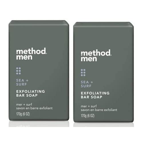 极速Method - Mens Bar Soap Sea Surf 6oz -X 2-PACK