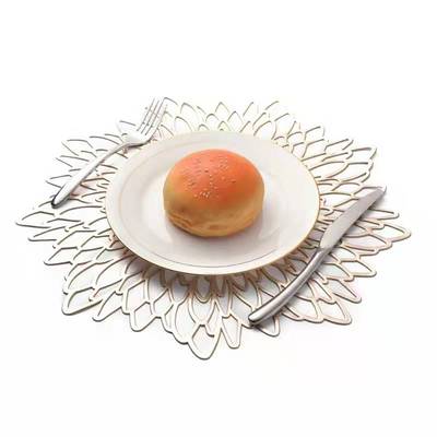 极速newEuropean placemrat lotus table mat heat coaster board