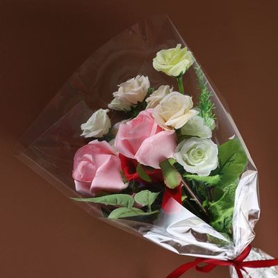 极速Transparent cellophane soft bouquet wrapping papXer flow