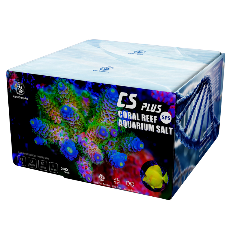 速发cs珊瑚盐鱼缸水质稳定剂SPS硬骨LPS软体FOT鱼盐全要素水族专