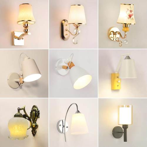 2025新款壁灯卧室客厅背景墙壁灯床头灯现代创意网红楼梯灯过道