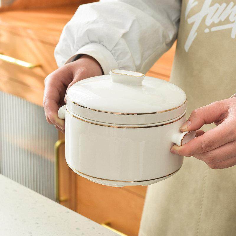 隔水炖锅矮胖汤盅家用燕窝陶瓷蒸蛋炖罐带盖子双盖大小内胆蒸盅一,厨房/烹饪用具,炖锅/炖煲/汤煲,淘宝优惠券,粉丝福利购,淘宝优惠卷