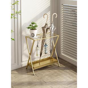 斯堪的纳维亚伞架家酒店大堂伞桶创意铁伞存储架挂伞折叠伞架