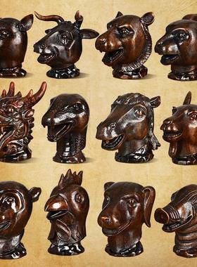 圆明园十二生肖12兽首铜全套鼠牛虎兔龙蛇马羊猴鸡狗猪摆件工艺品